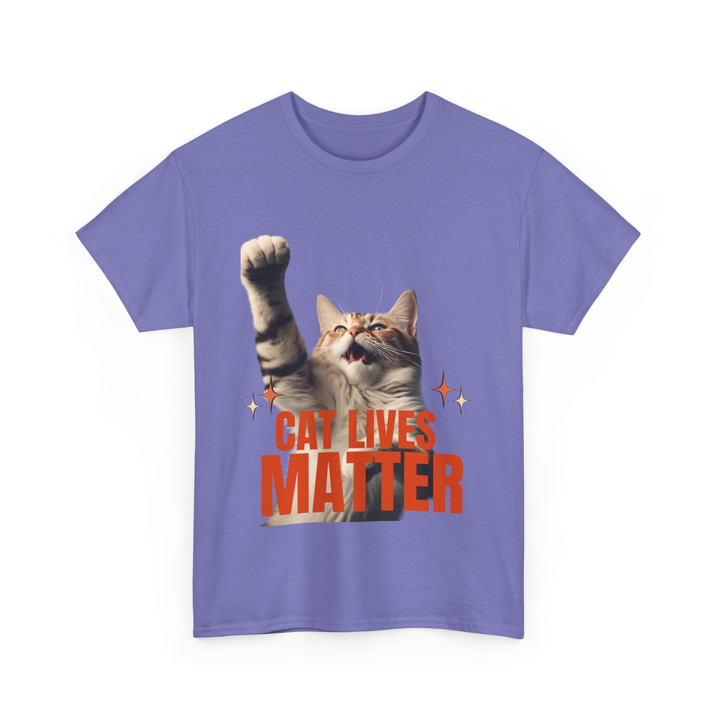 Cat Lives Matter Unisex Tee, Funny Political Shirt, Trump Cat Lovers Gift, Activist Protest Apparel, Animal Rights Activism Clothing