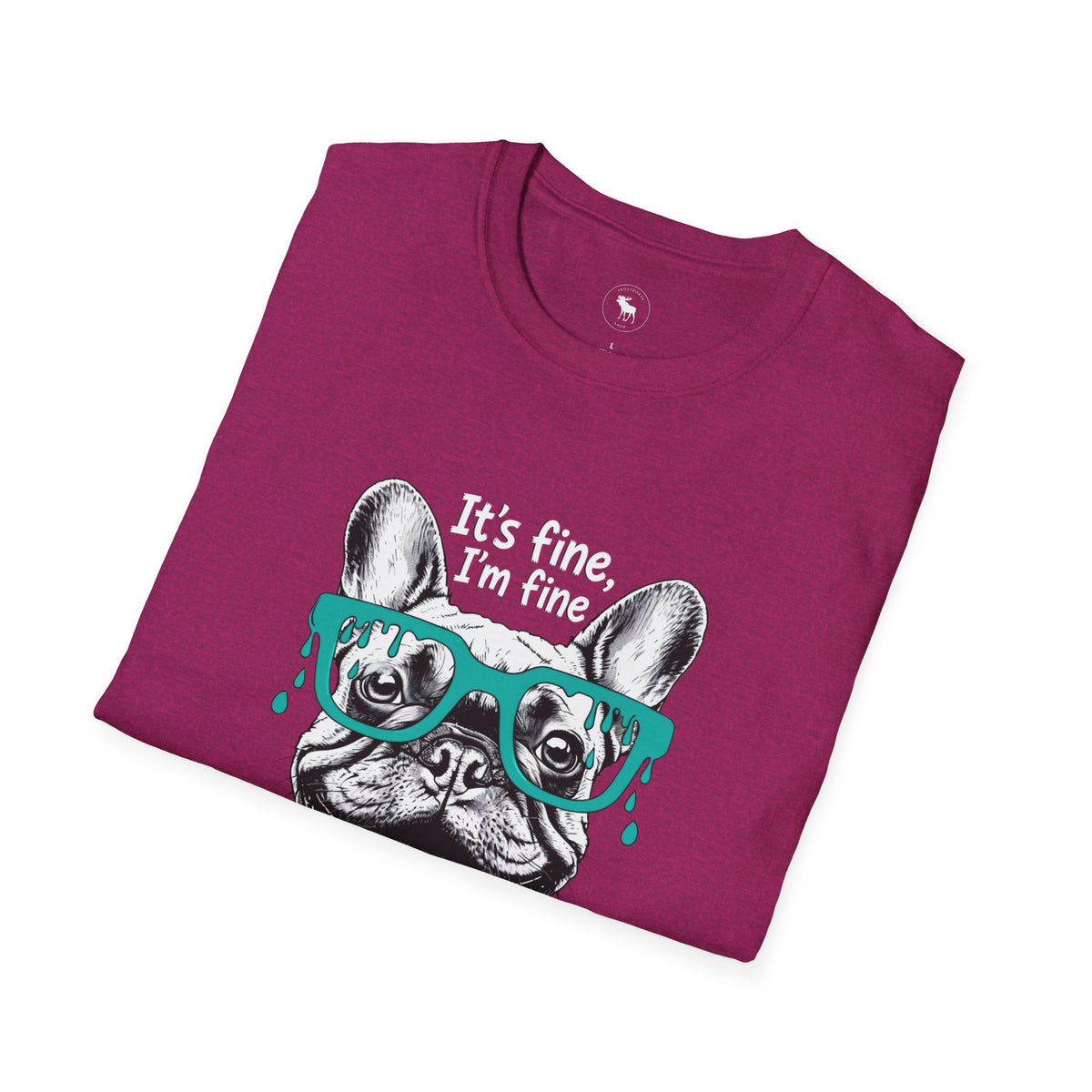 Funny Cat “It’s Fine, I’m Fine” Graphic T-Shirt