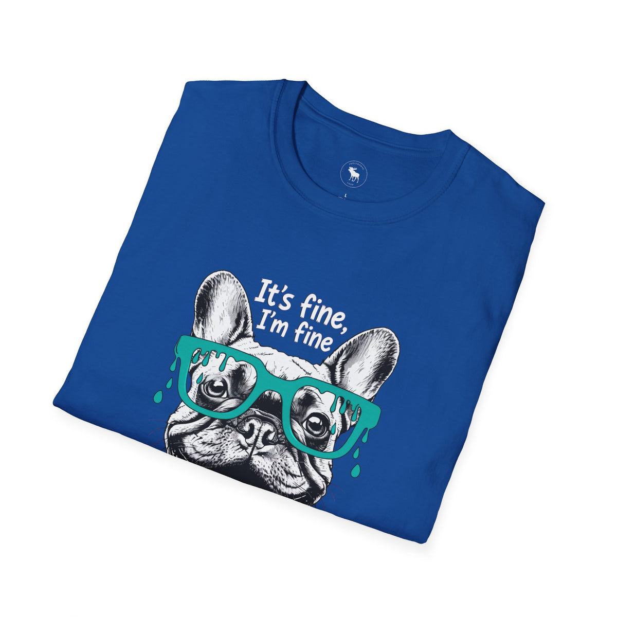 Funny Cat “It’s Fine, I’m Fine” Graphic T-Shirt