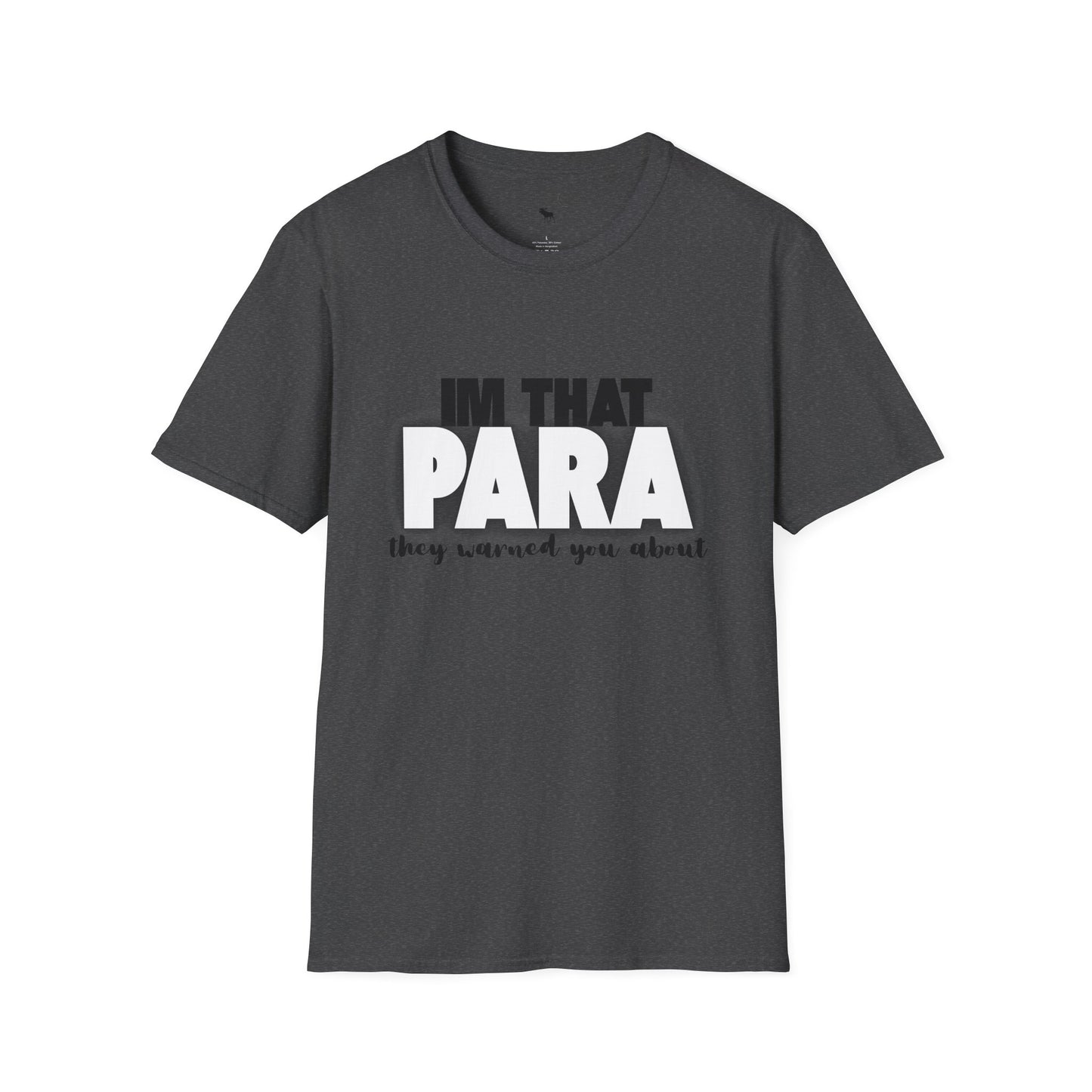 Fun Paraprofessional Gift Unisex T-Shirt