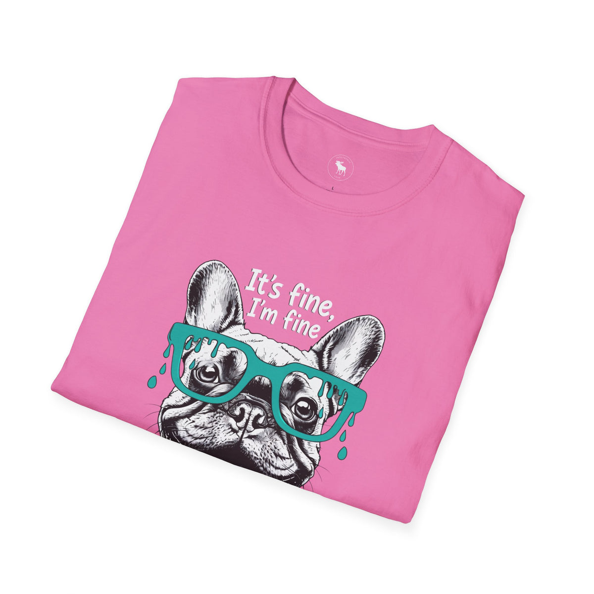 Funny Cat “It’s Fine, I’m Fine” Graphic T-Shirt