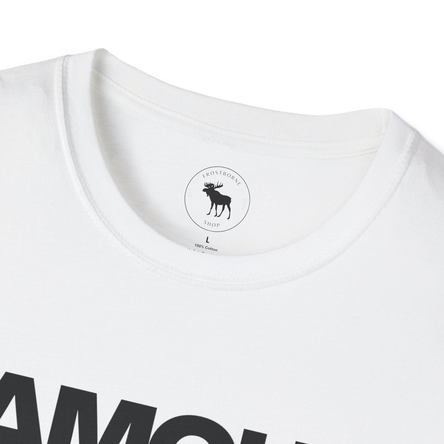 Famous Logo Softstyle T-Shirt, Casual Tee, Graphic Shirt, Gift for Him/Her, Trendy Style, Everyday Wear