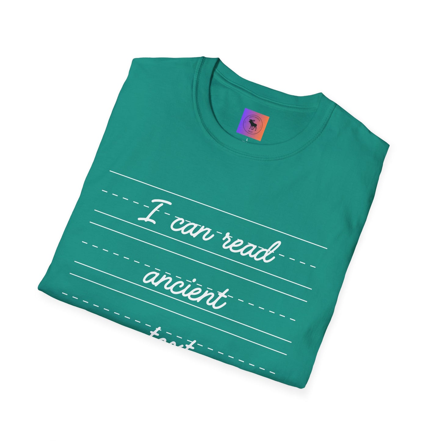 Teacher Gift T-Shirt — Cursive Millennial Style