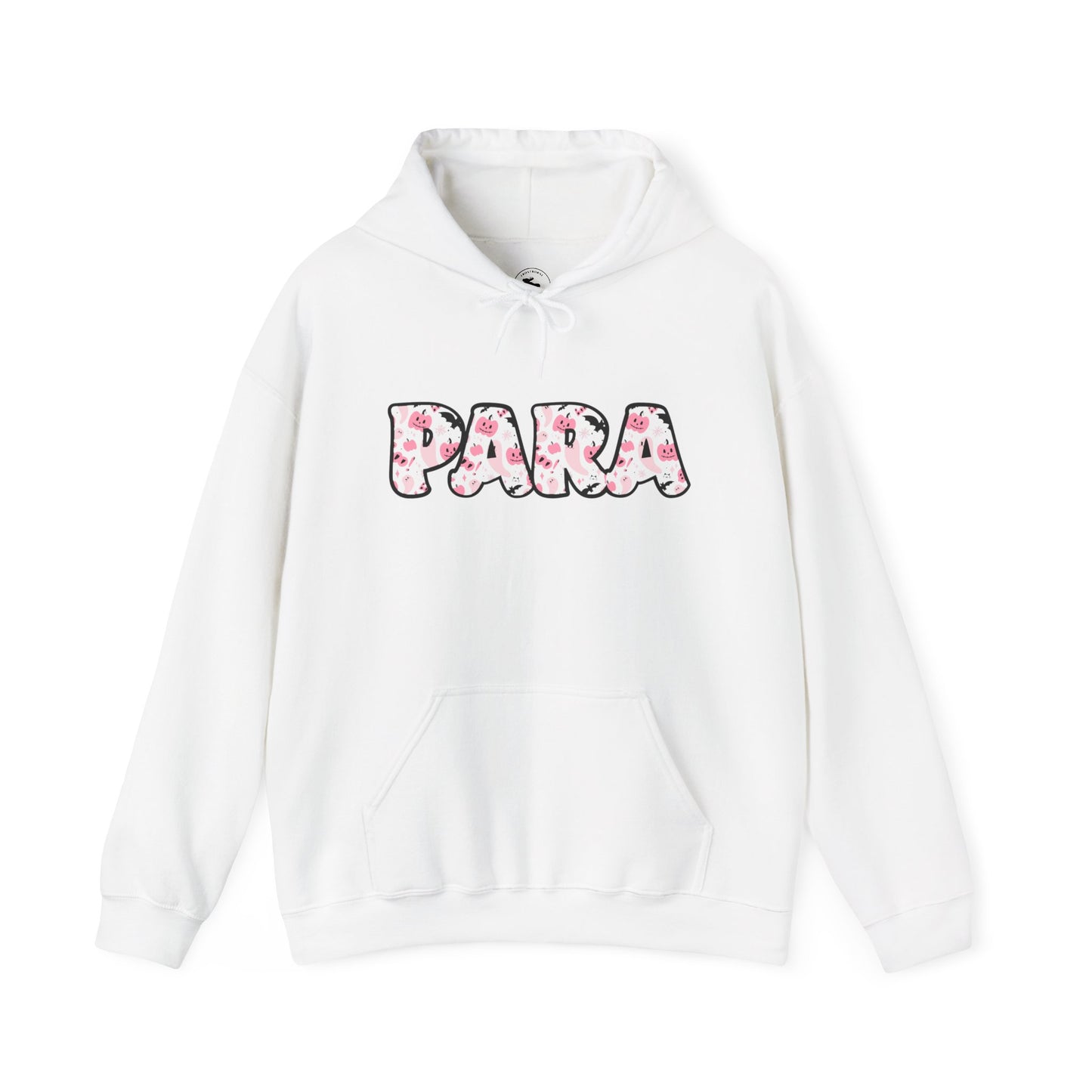 Pink Halloween Fall Festive Hooded Sweatshirt - Unisex