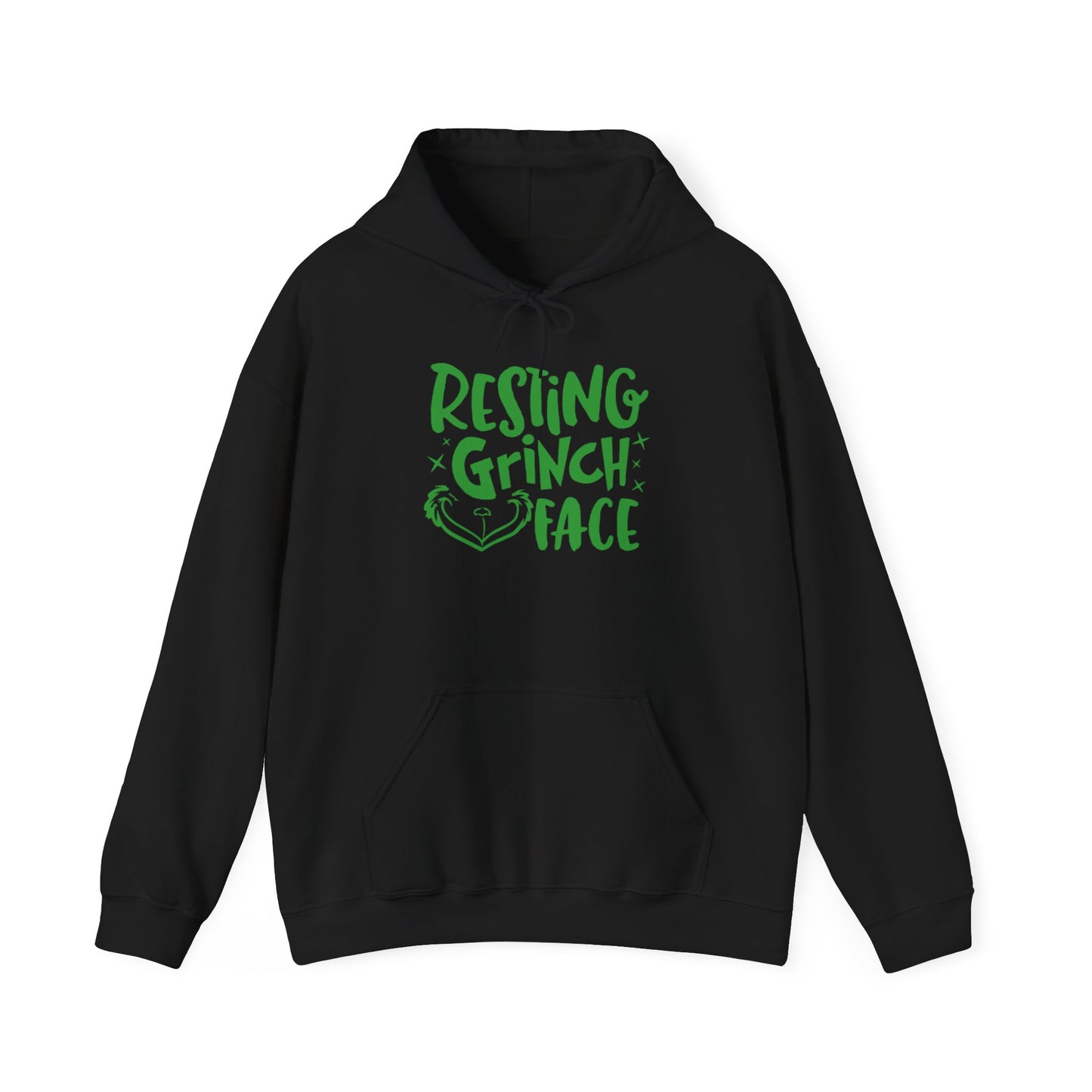 Resting Grinch face Heavy Blend™ Hooded Sweatshirt