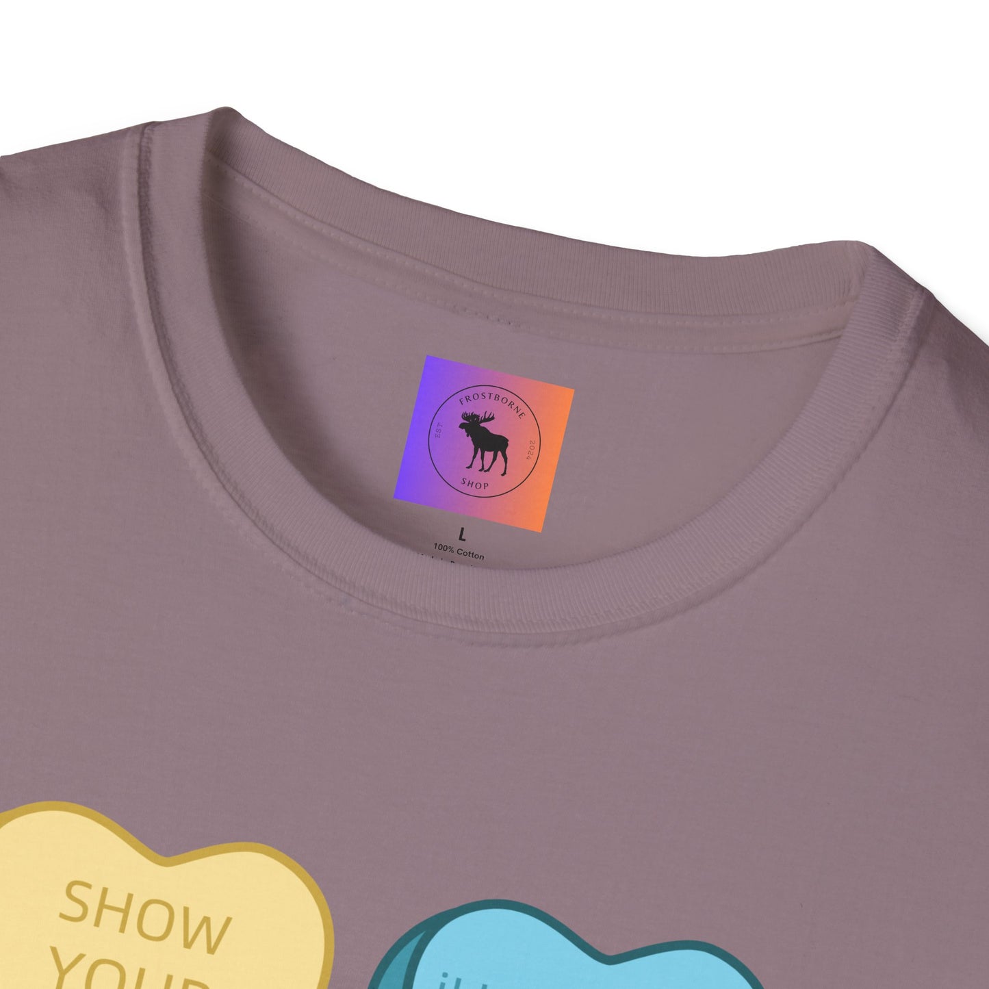 Conversation Heart Teacher Shirt — Funny Classroom Love Notes Tee