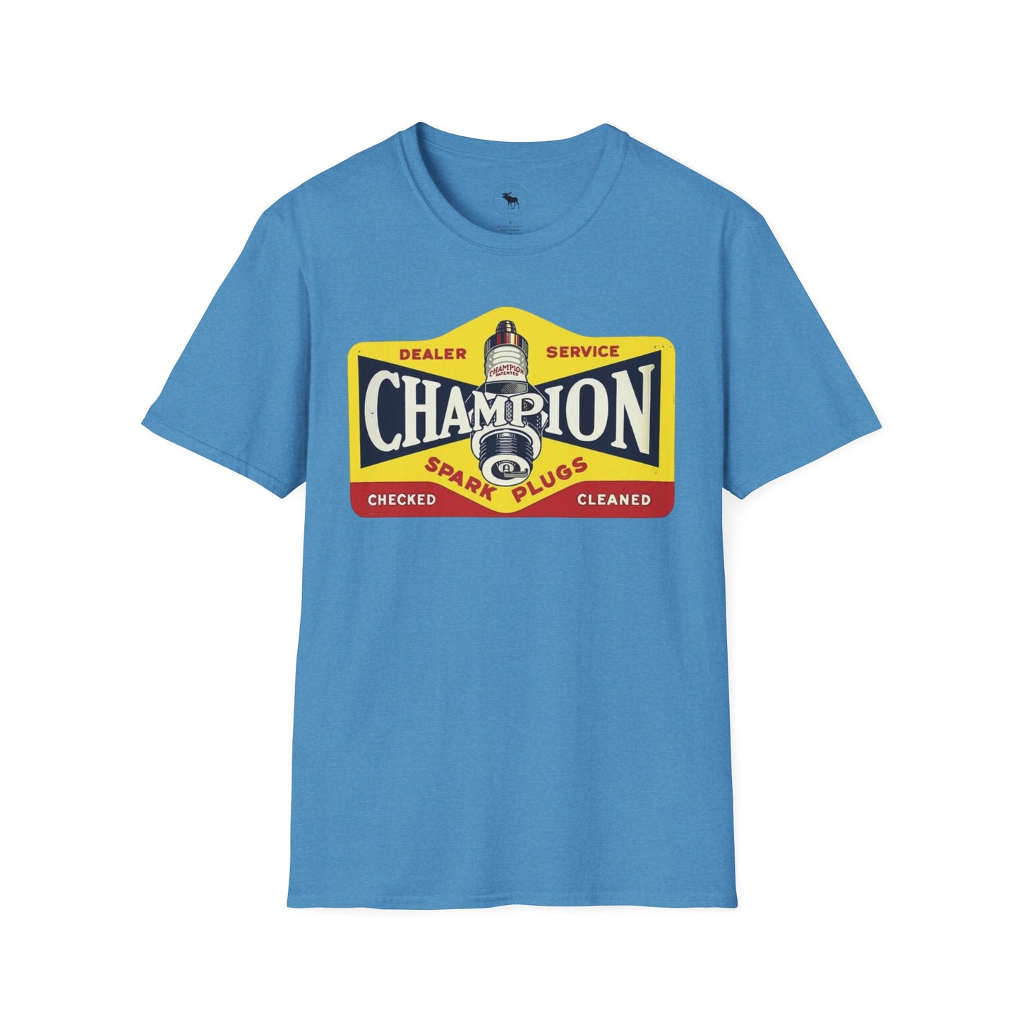 Champion Spark Plugs Vintage T-Shirt, Retro Car Lover's Tee, Unisex Graphic Shirt, Collector's Apparel, Father's Day Gift