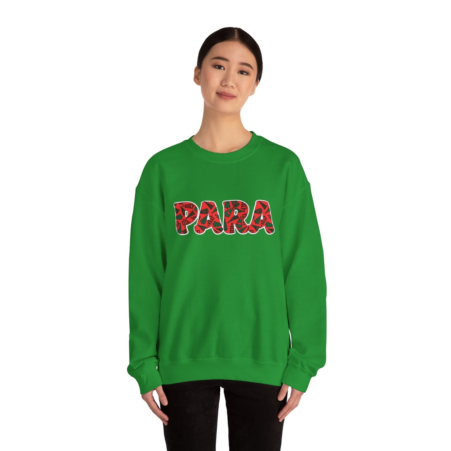 Christmas Trees PARA Sweatshirt - Festive Holiday Winter Design