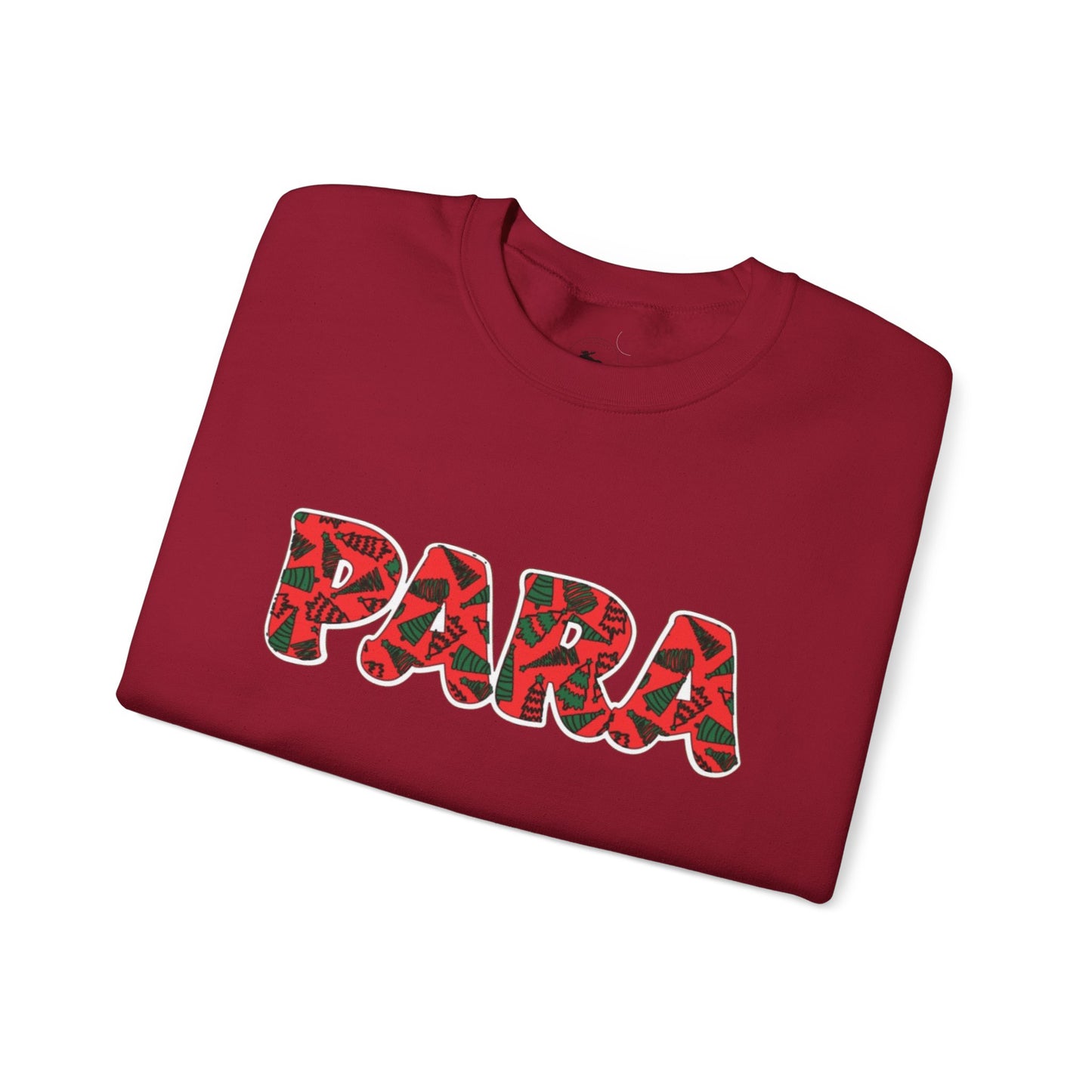 Christmas Trees PARA Sweatshirt - Festive Holiday Winter Design
