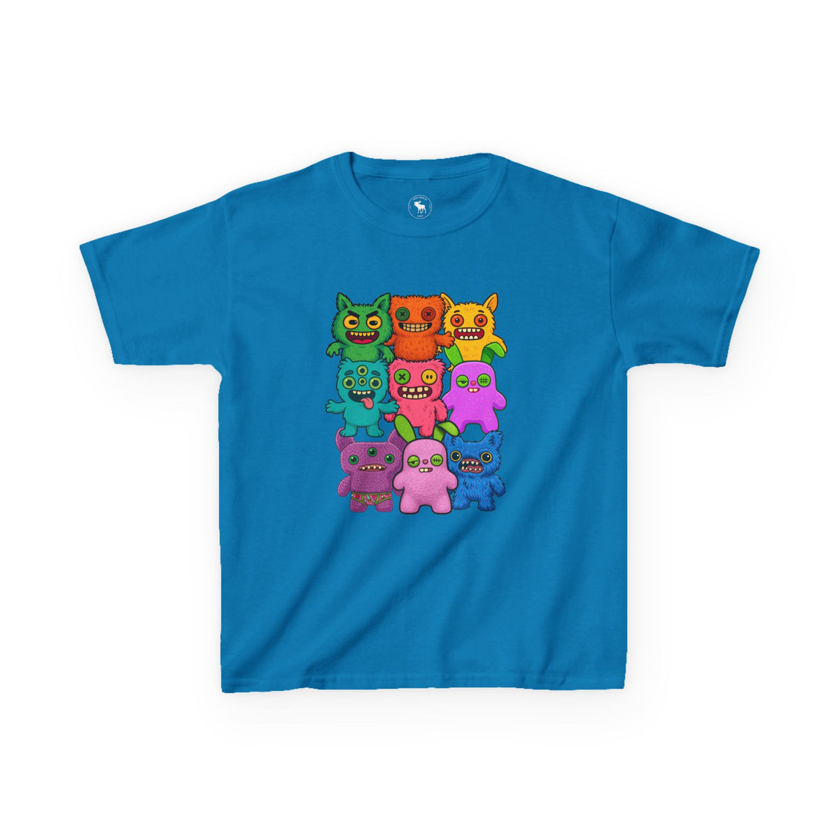 Kids Colorful Monster Fuggs Graphic Tee