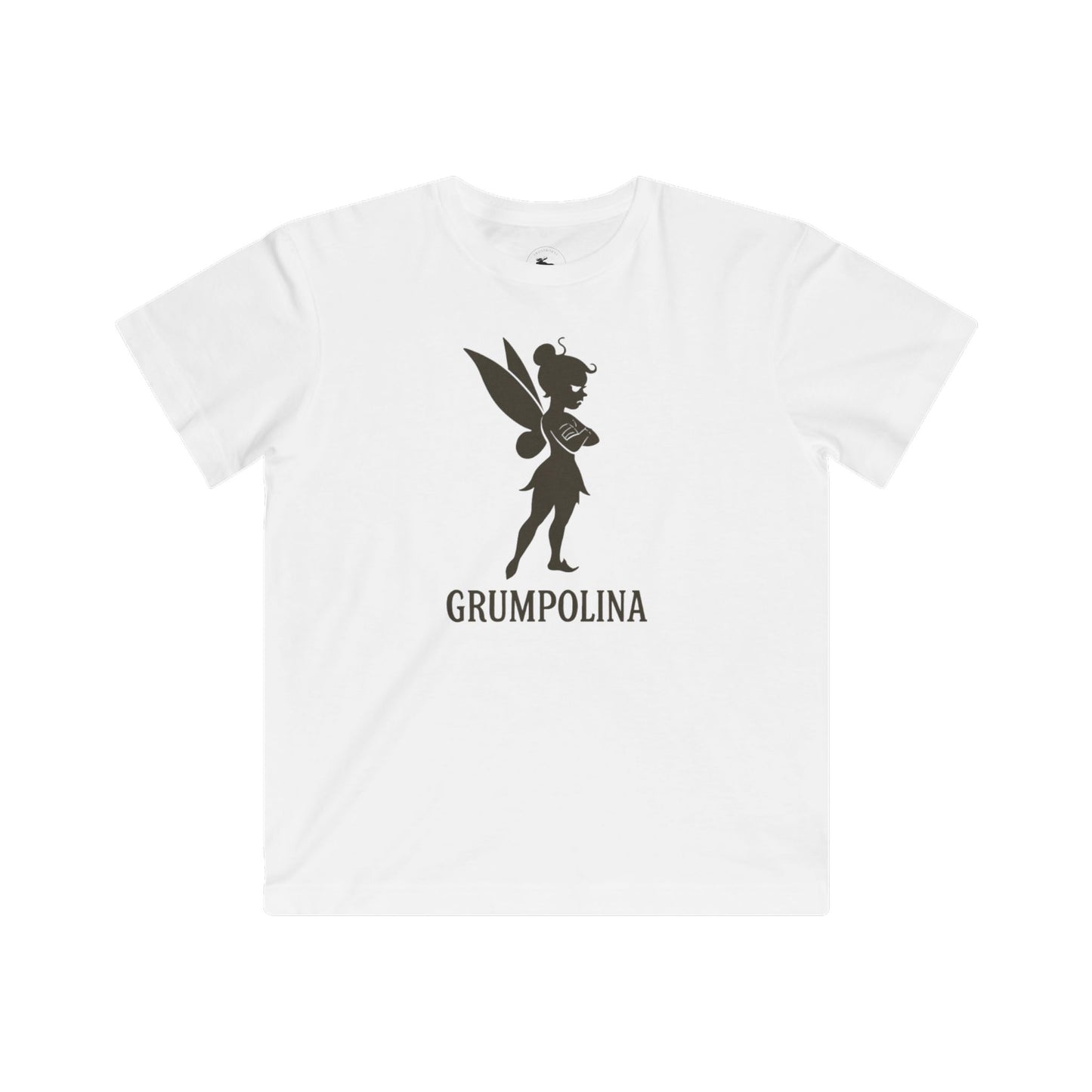Kids Tee - Grumpy Fairy Girl Cute Design