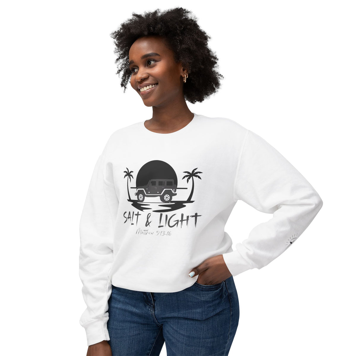 Salt & Light Beach Van Crewneck Sweatshirt