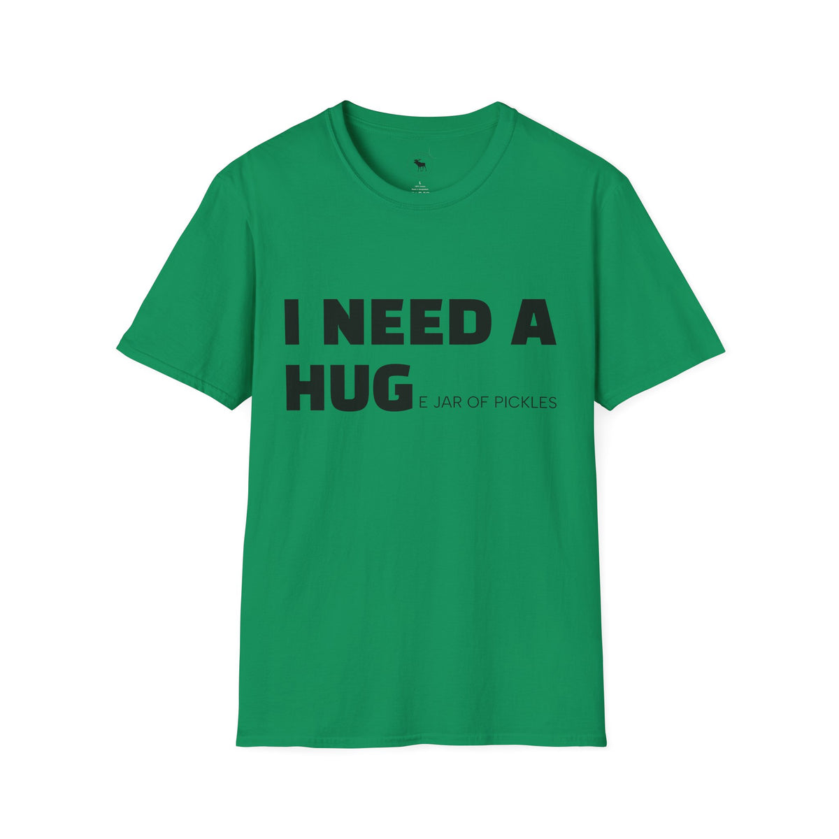 I Need A Hug T-Shirt — Funny "I Need a Hug (or a Jar of Pickles)" Graphic Tee