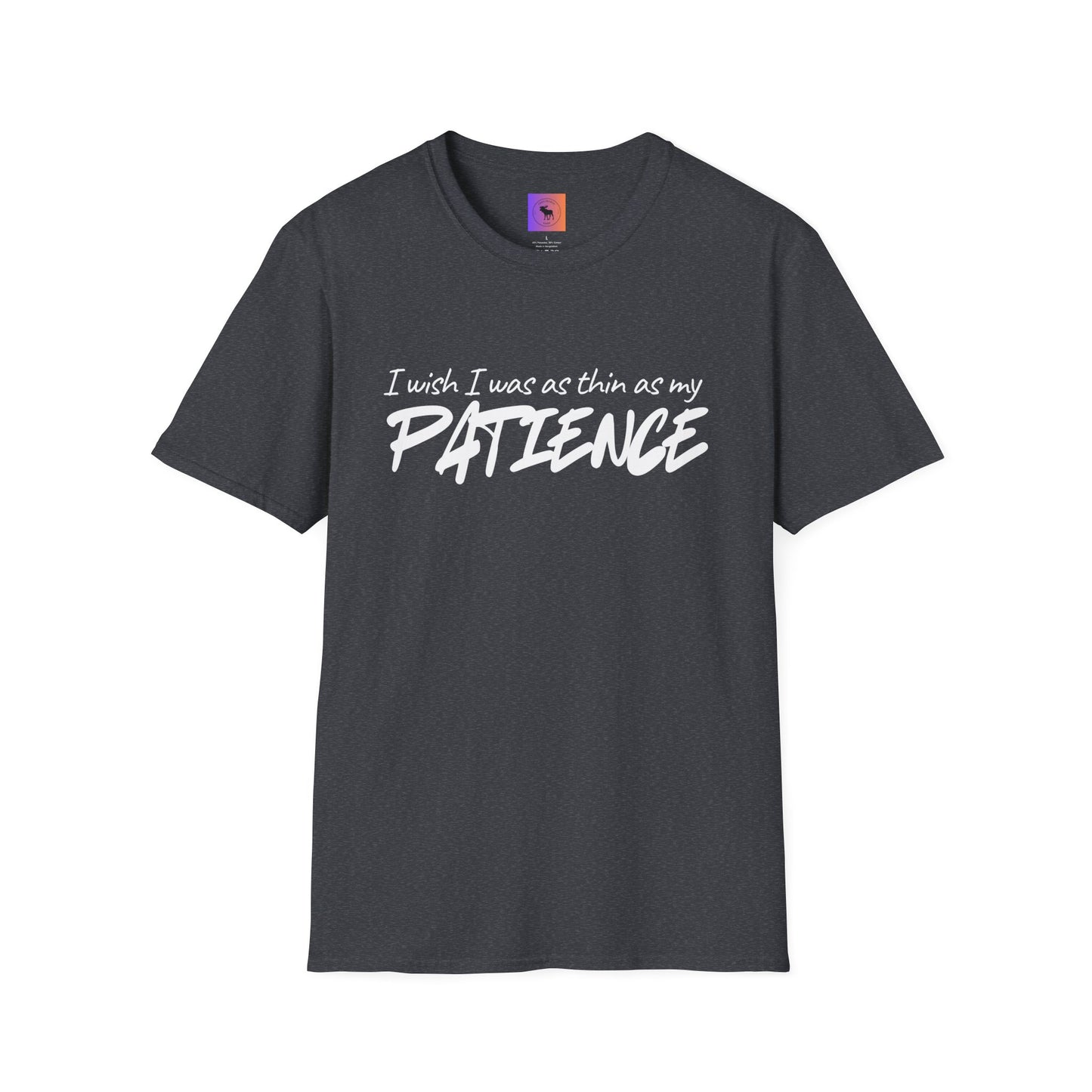 I Wish I Was As Thin As My Patience T-Shirt