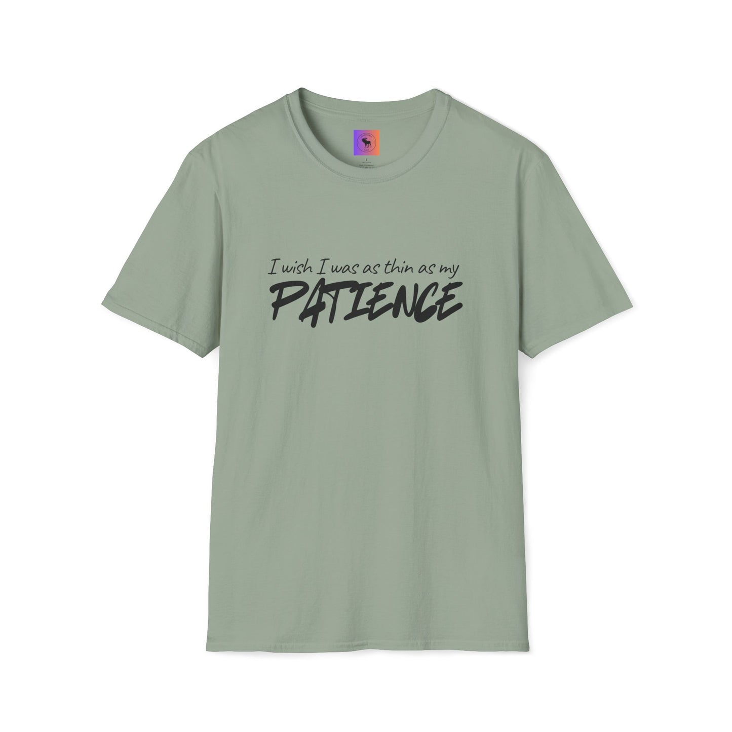 I Wish I Was As Thin As My Patience T-Shirt