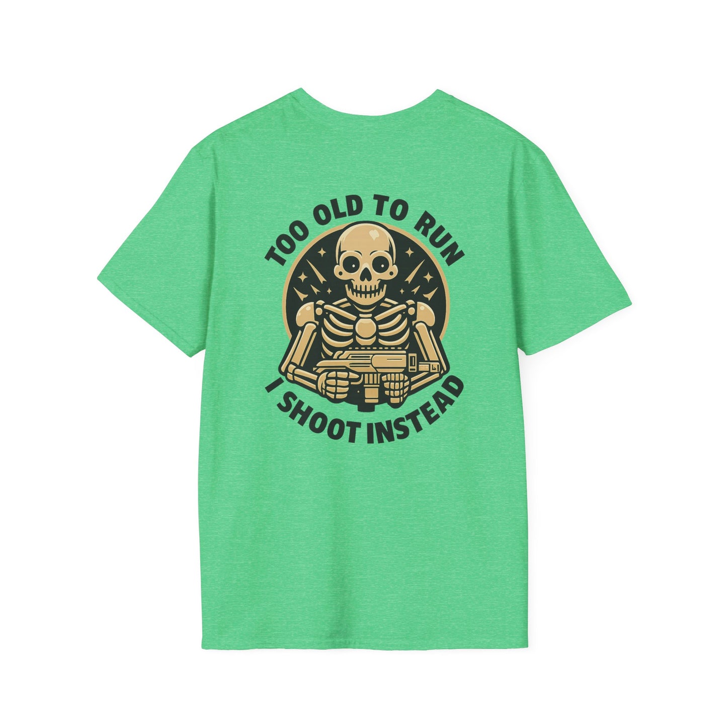 Skeleton Humor T-Shirt, Funny Gift for Photographers, Halloween Party Tee, Unisex Casual Shirt, Vintage Retro Style