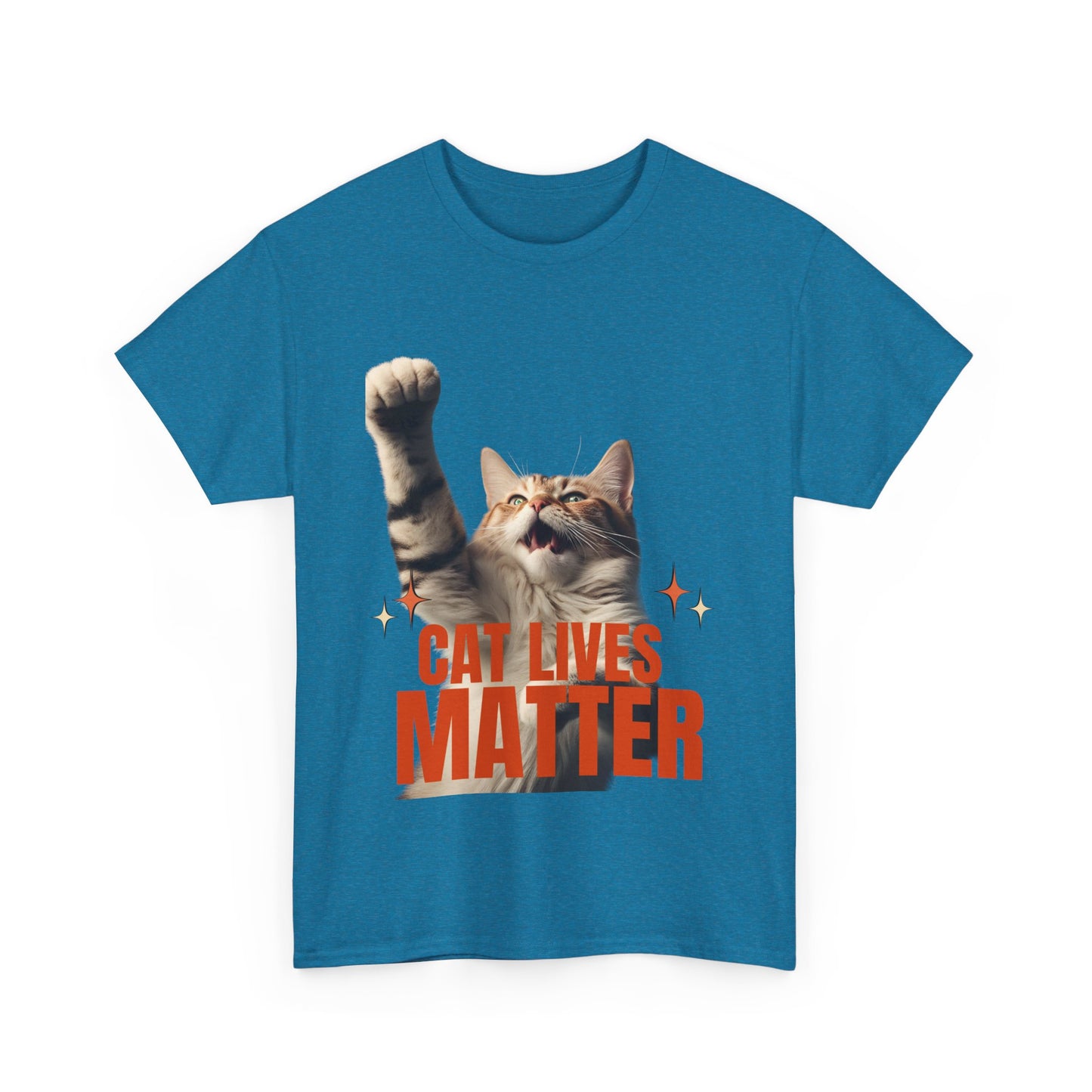 Cat Lives Matter Unisex Tee, Funny Political Shirt, Trump Cat Lovers Gift, Activist Protest Apparel, Animal Rights Activism Clothing