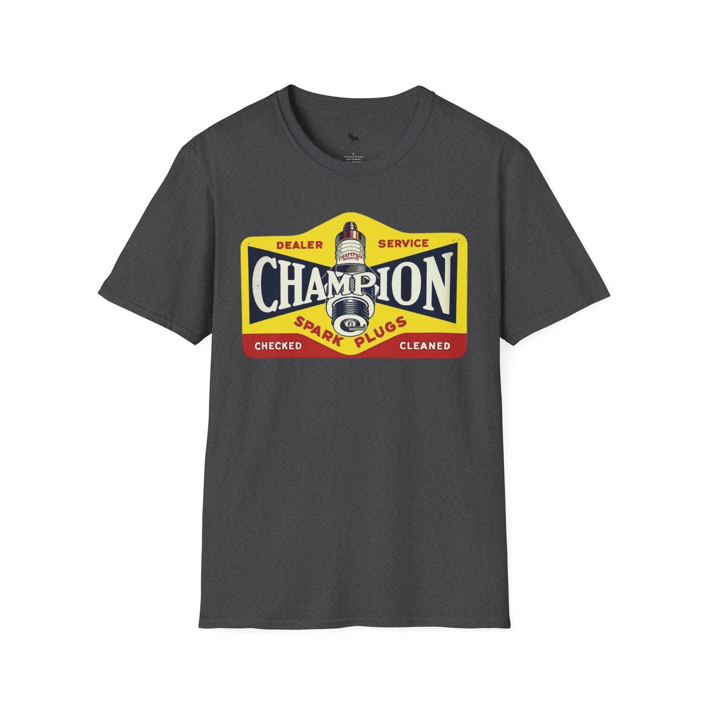 Champion Spark Plugs Vintage T-Shirt, Retro Car Lover's Tee, Unisex Graphic Shirt, Collector's Apparel, Father's Day Gift