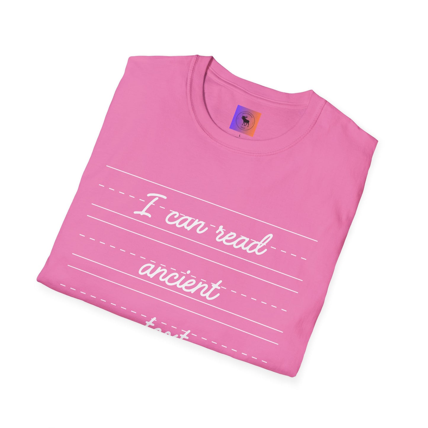 Teacher Gift T-Shirt — Cursive Millennial Style