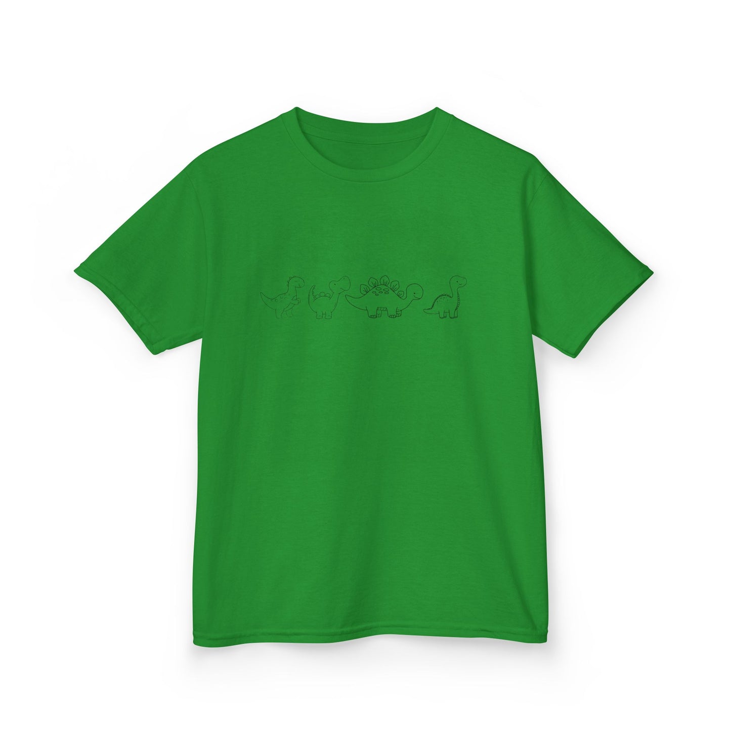 simple Dinosaur outline Kids Heavy Cotton™ Tee