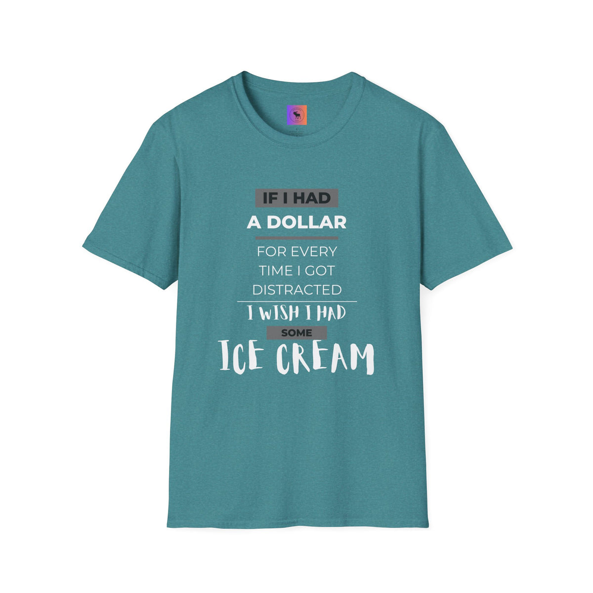 ADHD Awareness Unisex T-Shirt - Distracted and Forgetful Funny Design