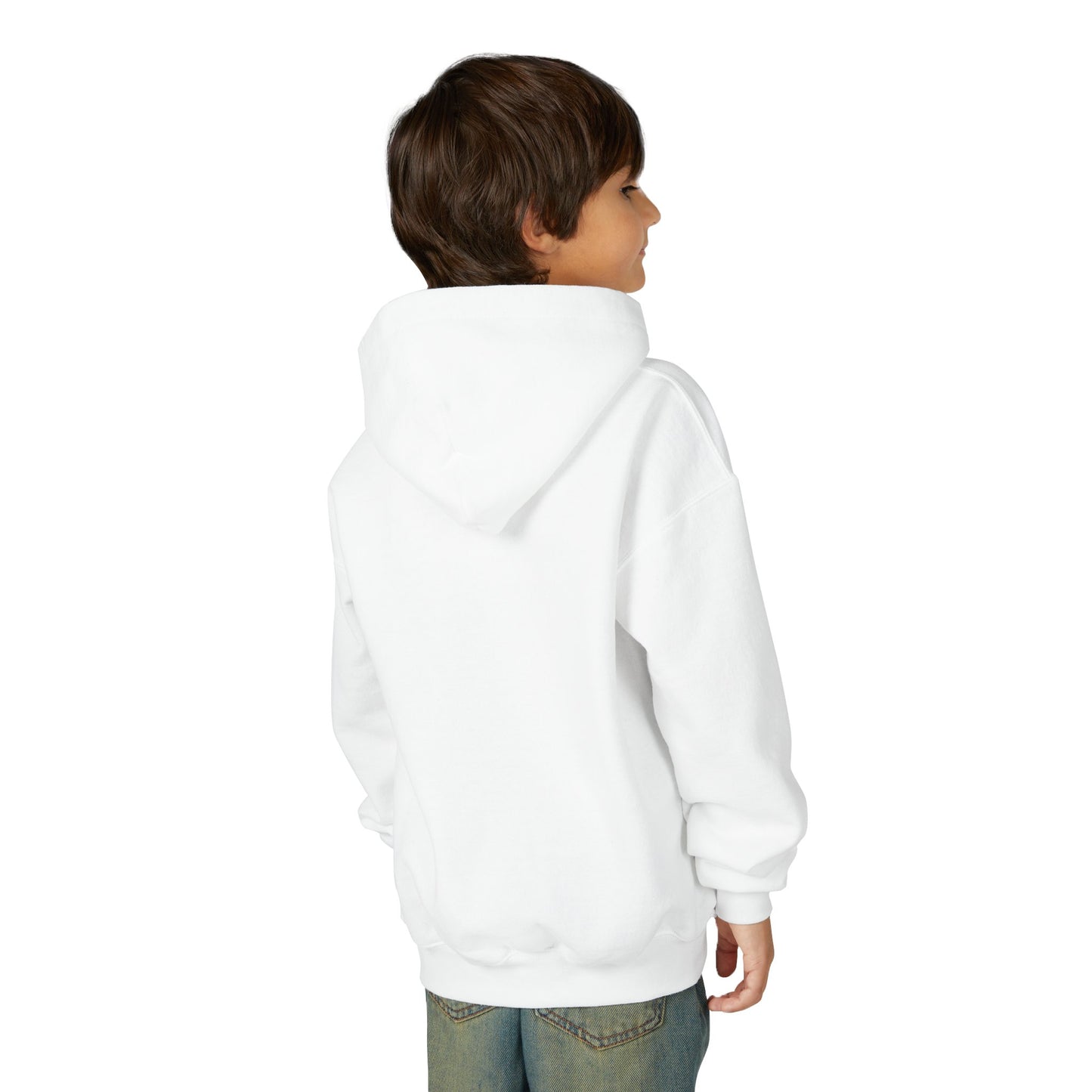 Youth Funny ADHD Hooded Sweatshirt - Cute Animal Design, Gift for Kids, Casual Wear, Birthday, Holidays, Fun Activites