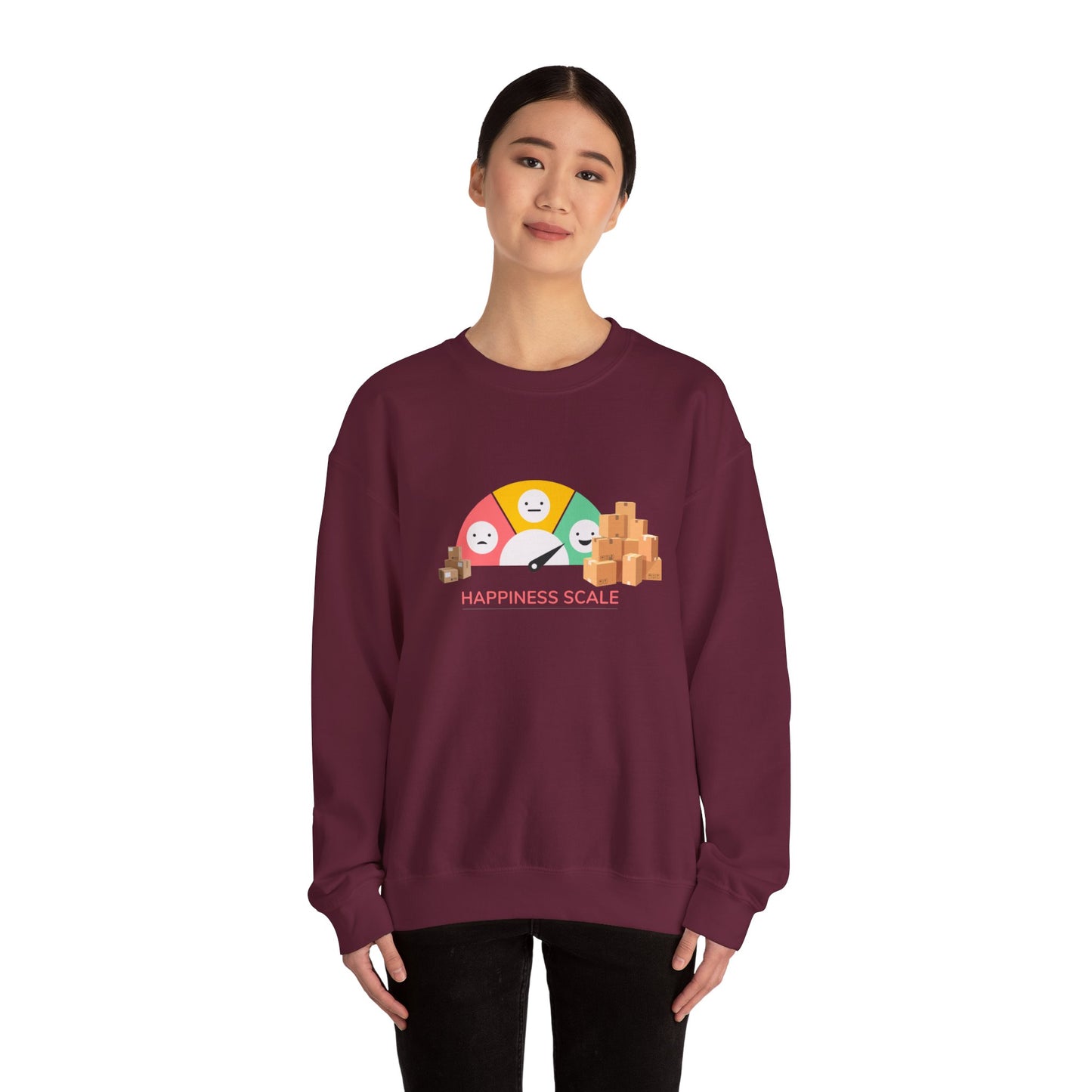 Shopping Happiness Unisex Sweatshirt - Amazon Prime Delivery Vibes
