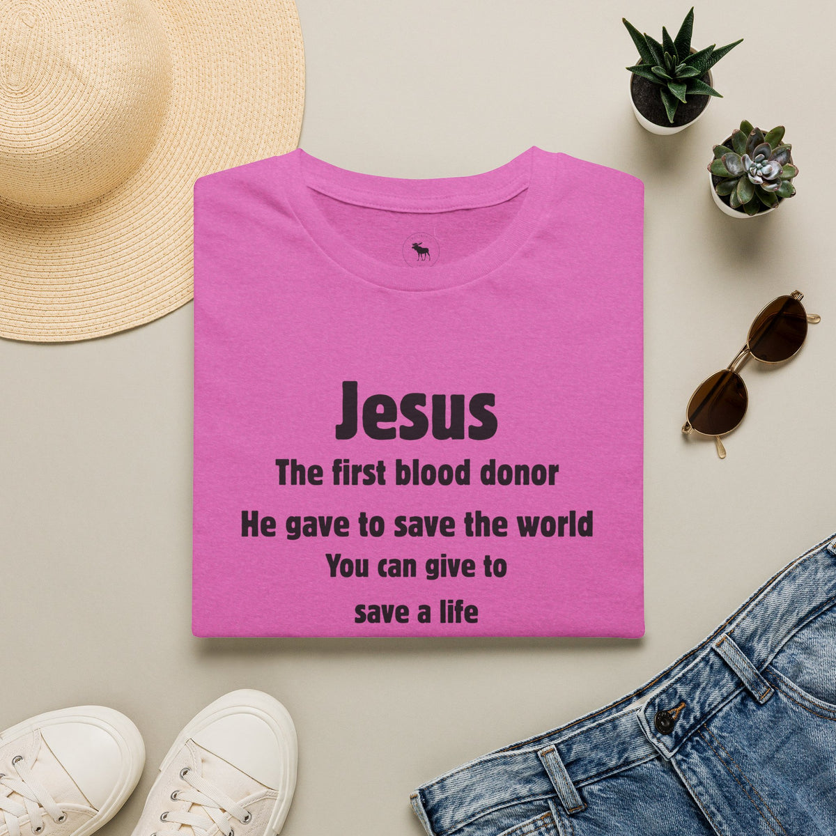 Jesus "Be Like Jesus" Blood Donor T-Shirt