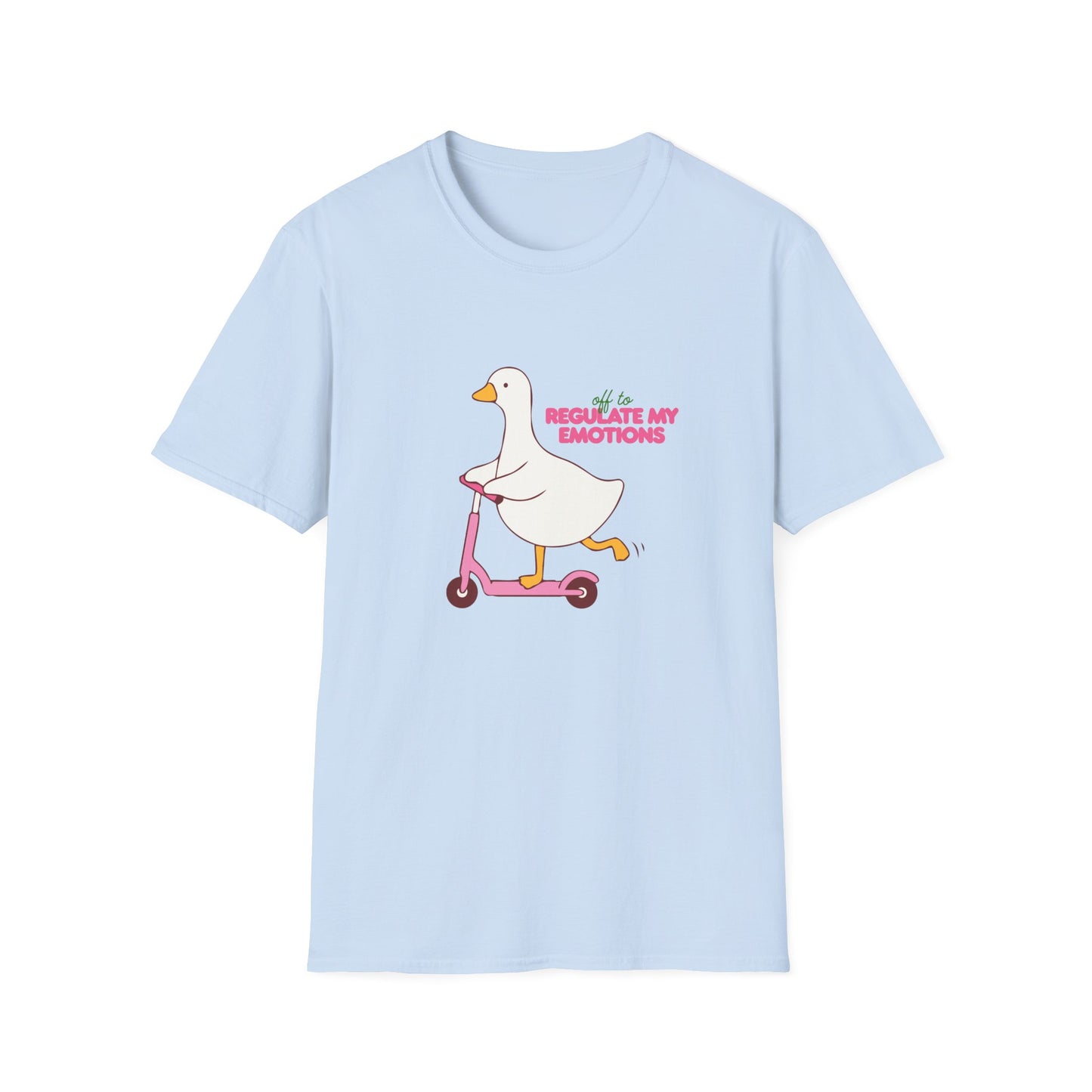 Regulate My Emotions Goose T-Shirt