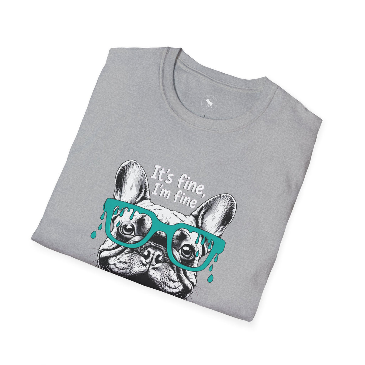 Funny Cat “It’s Fine, I’m Fine” Graphic T-Shirt