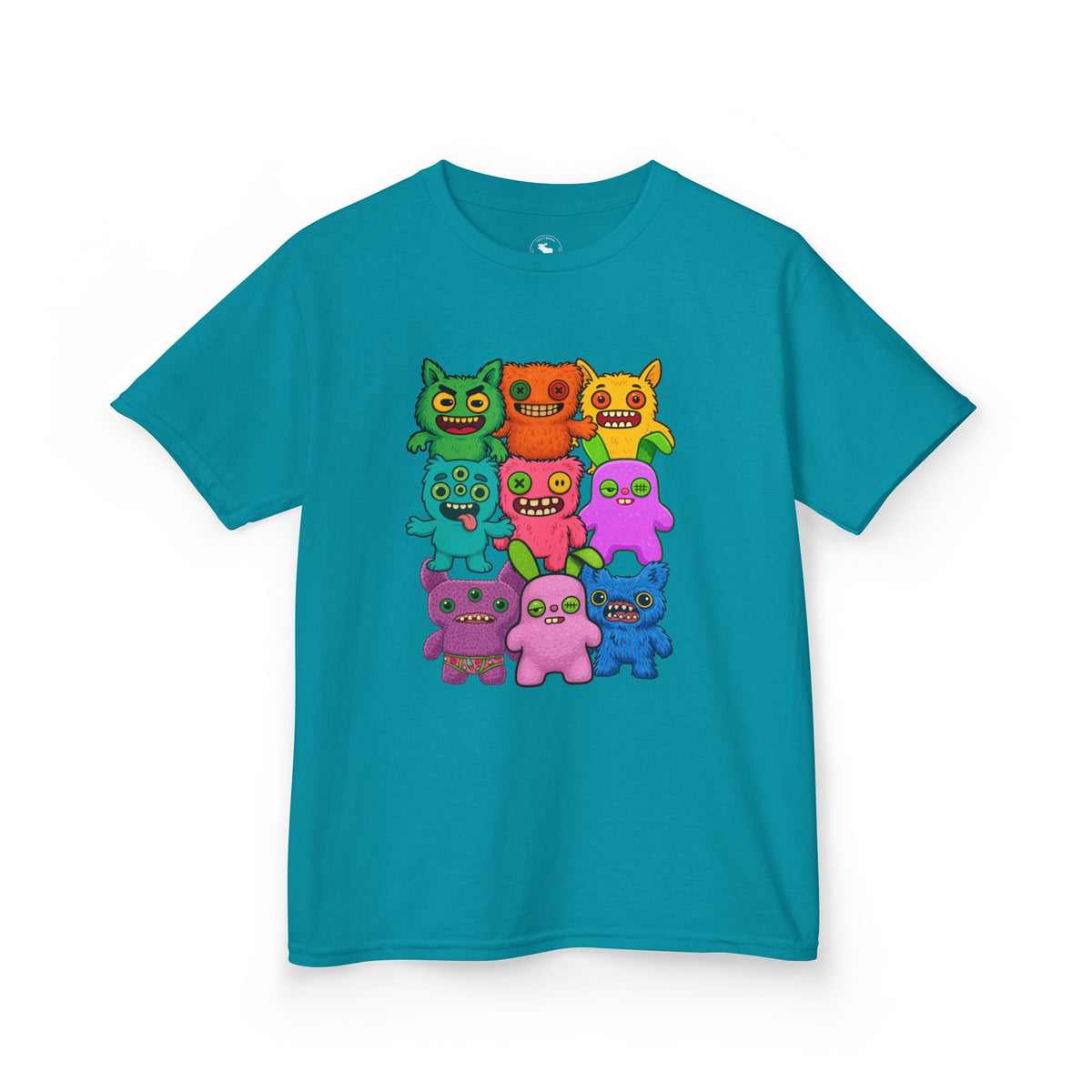 Kids Colorful Monster Fuggs Graphic Tee