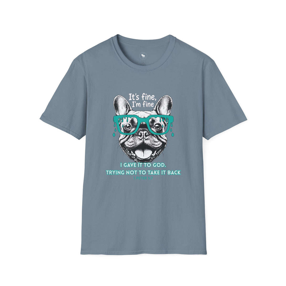 Funny Cat “It’s Fine, I’m Fine” Graphic T-Shirt