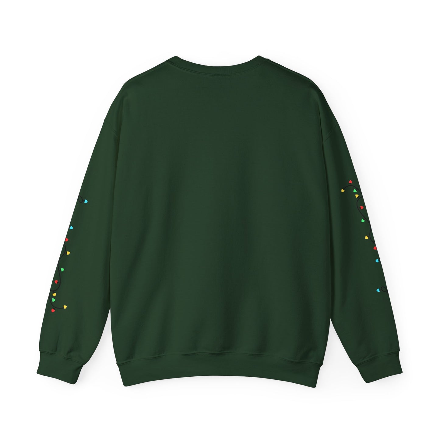 Its Fine Everything Is Fine holiday lights crewneck