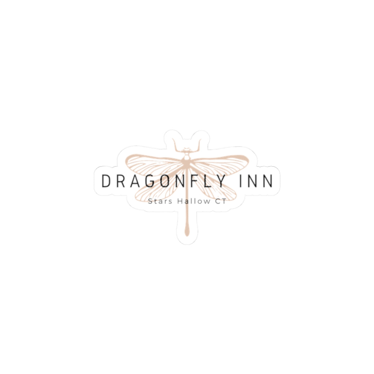 Dragonfly Inn Kiss-Cut Stickers