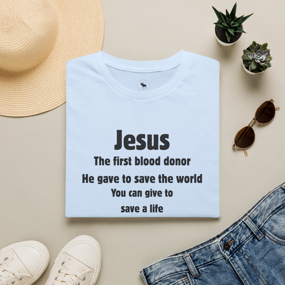 Jesus "Be Like Jesus" Blood Donor T-Shirt