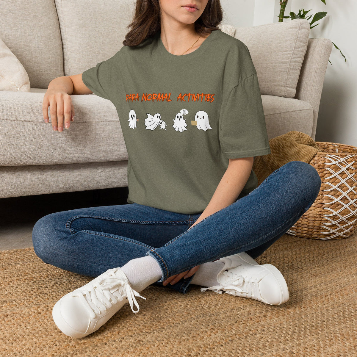 Paranormal Activities Ghosts T-Shirt — Cute Halloween Spirits Tee