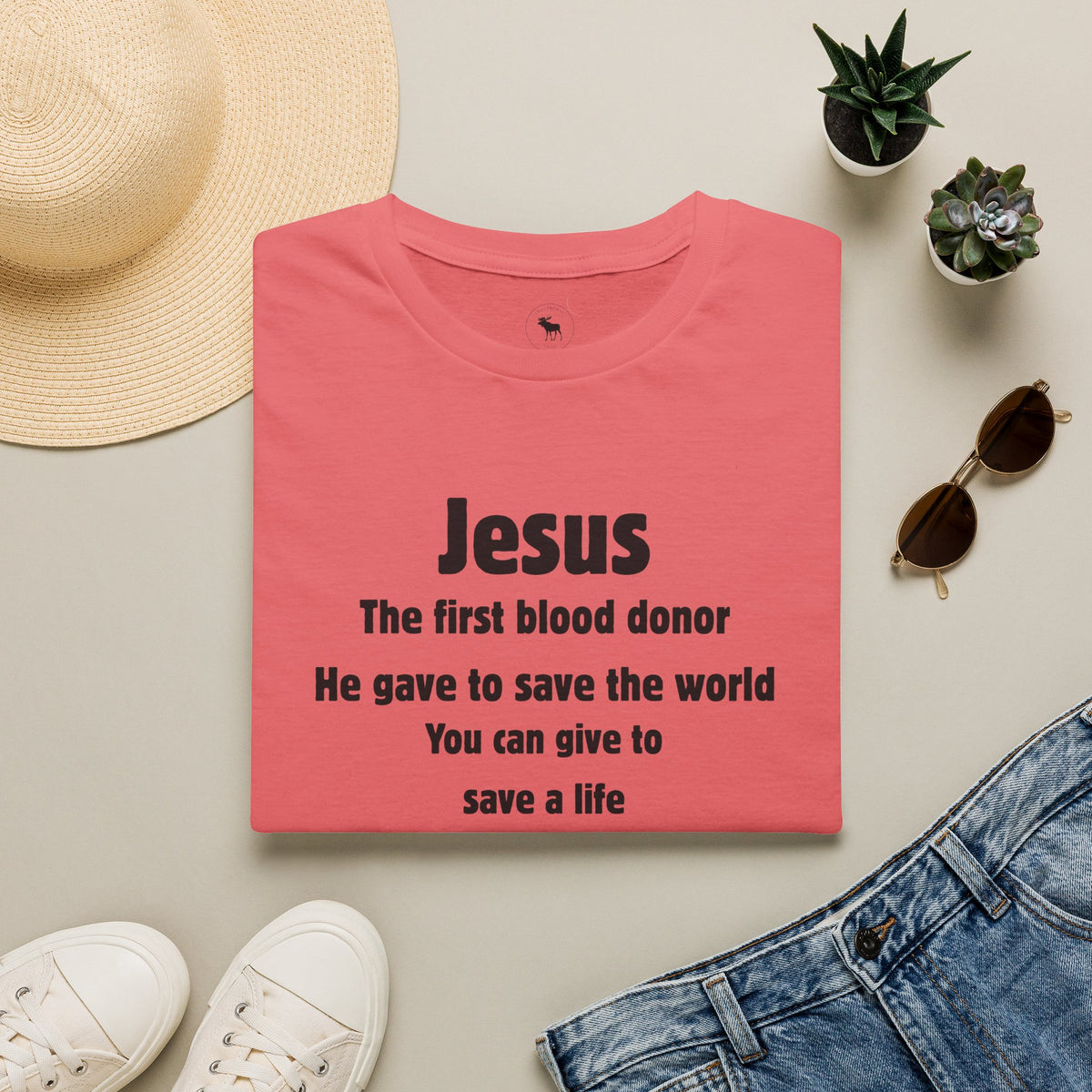 Jesus "Be Like Jesus" Blood Donor T-Shirt