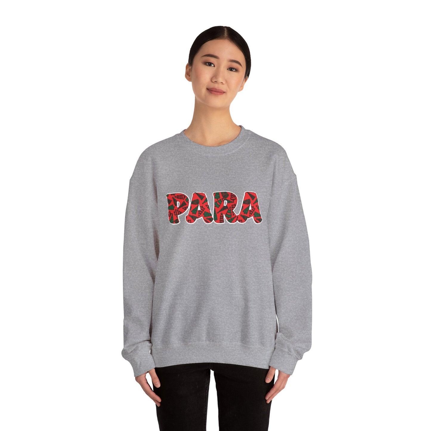 Christmas Trees PARA Sweatshirt - Festive Holiday Winter Design
