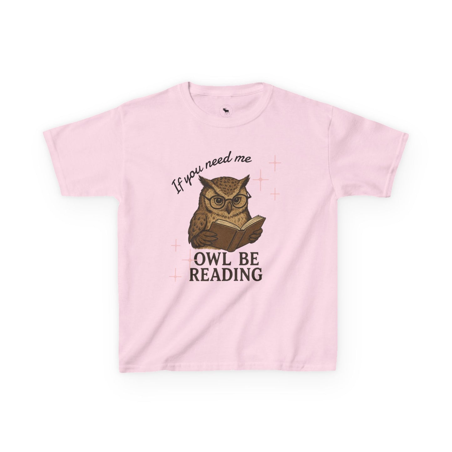 Reading Owl Kids Tee, Funny Owl Shirt, Gift for Book Lovers, Cute Kid's T-Shirt, Owl Be Reading Tee, Child's Reading Shirt