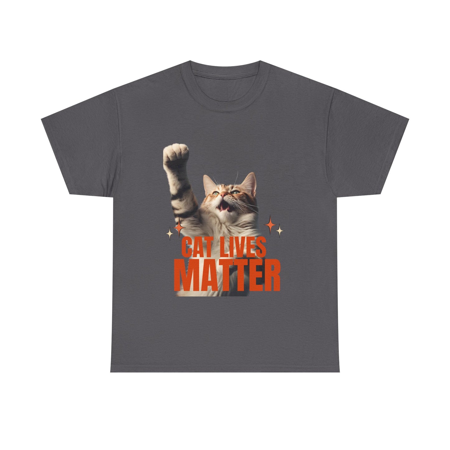 Cat Lives Matter Unisex Tee, Funny Political Shirt, Trump Cat Lovers Gift, Activist Protest Apparel, Animal Rights Activism Clothing