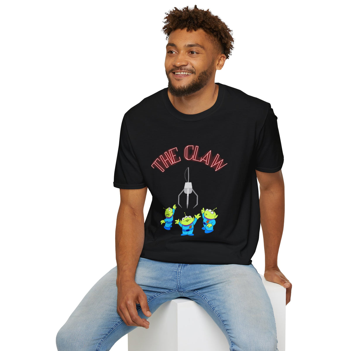 The Claw T‑Shirt — Retro Arcade Toy Claw Machine Tee