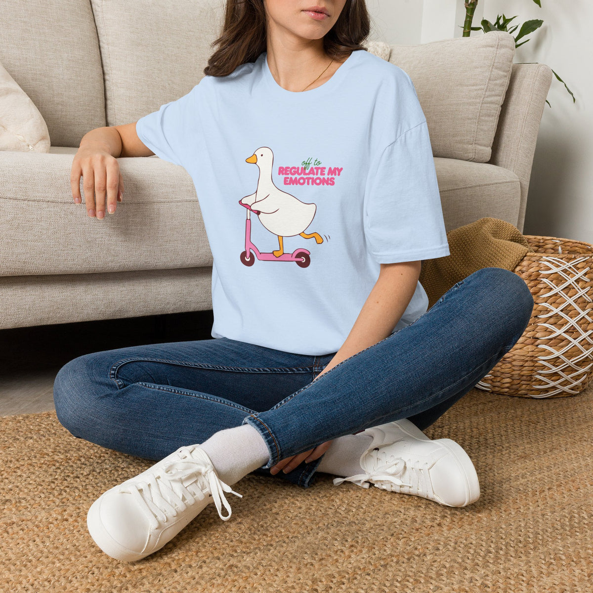 Regulate My Emotions Goose T-Shirt