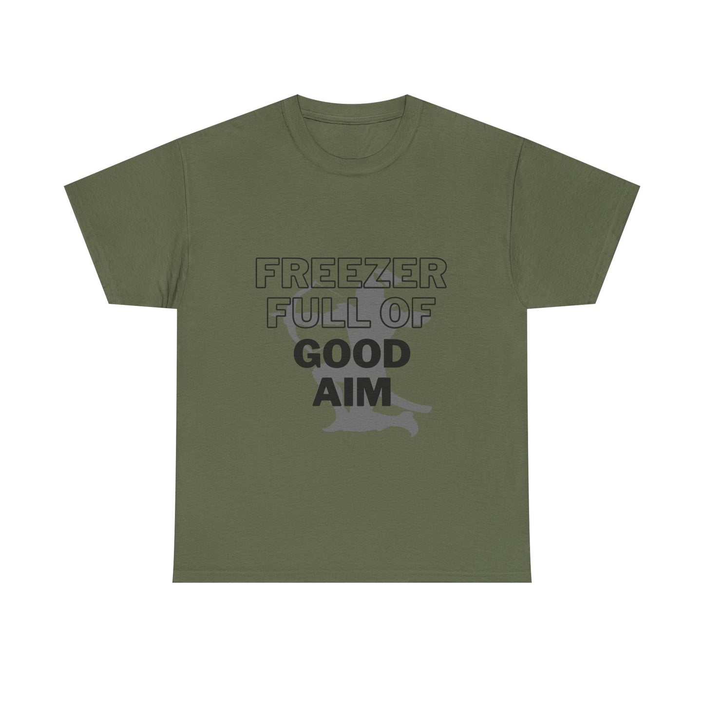 Freezer full of good aim Unisex Heavy Cotton Tee