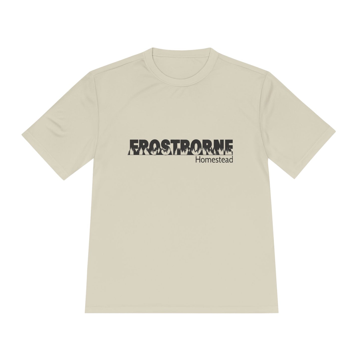 Frostborne Homestead Unisex Moisture Wicking Tee - Activewear, Sports Tee, Outdoor Shirt, Workout Top, Gift for Him and Her
