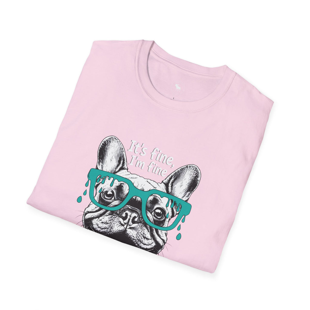Funny Cat “It’s Fine, I’m Fine” Graphic T-Shirt
