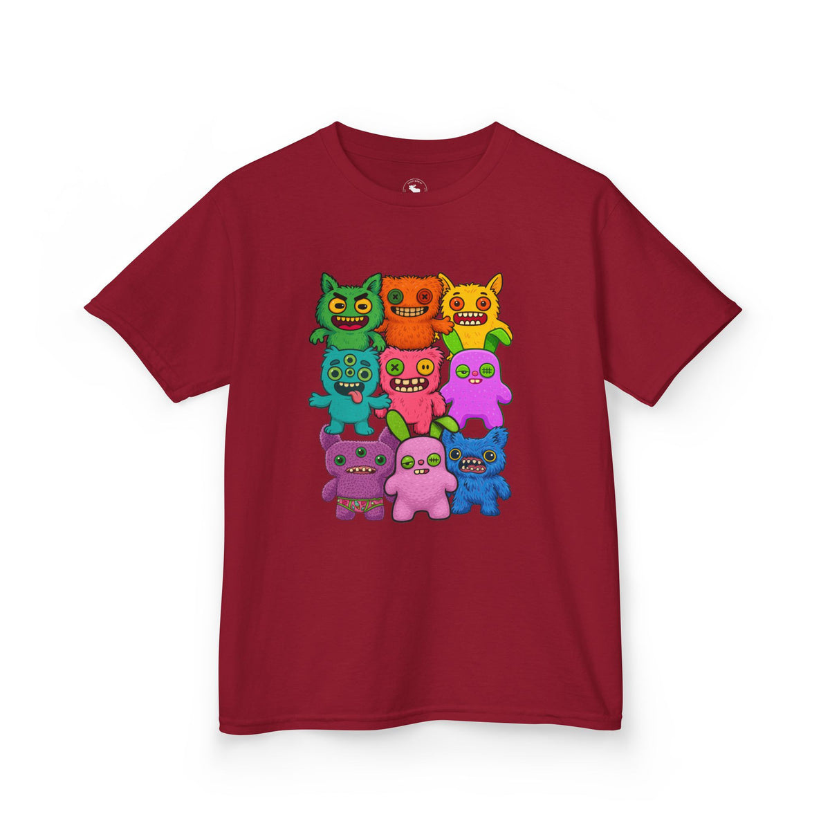 Kids Colorful Monster Fuggs Graphic Tee