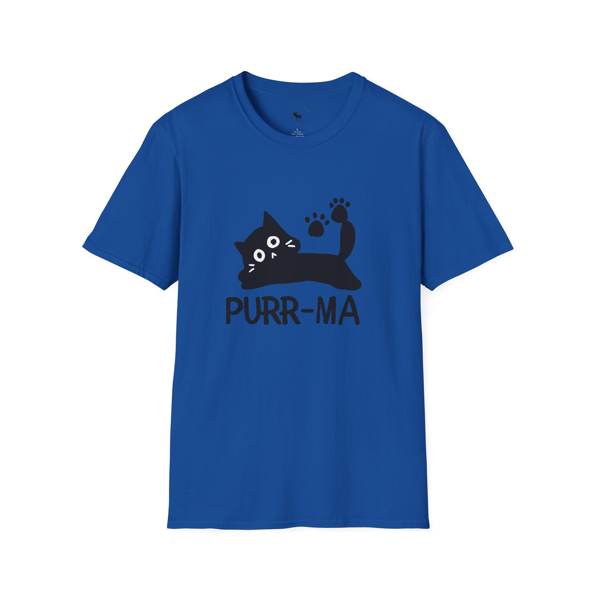 Purr-ma Cat T-Shirt — Cute Paw Print Kitty Tee for Cat Lover grandma