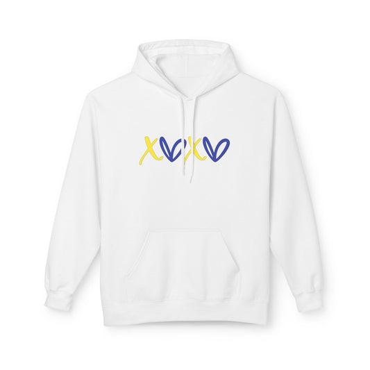 Down Syndrome Aunt Hoodie — "Auntie of the Morning Sun" DNA Ribbon Sweatshirt