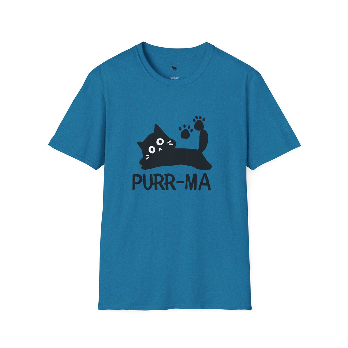 Purr-ma Cat T-Shirt — Cute Paw Print Kitty Tee for Cat Lover grandma