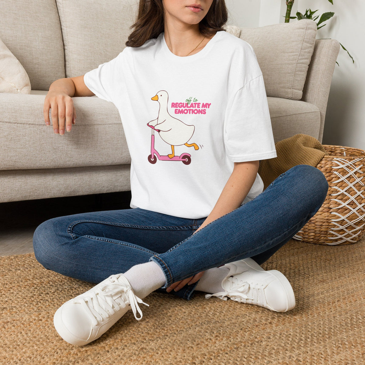 Regulate My Emotions Goose T-Shirt
